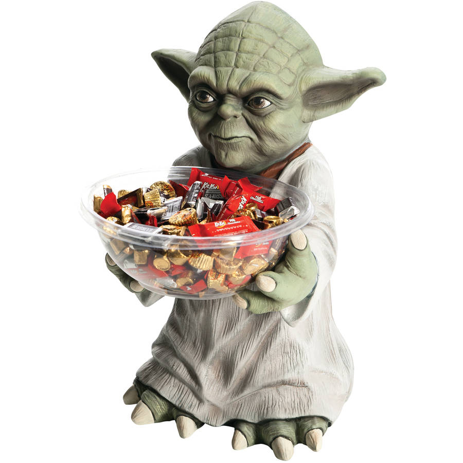 Yoda Candy Bowl Halloween Decoration Walmart.com Yoda Candy Bowl Halloween Decoration Walmart.com